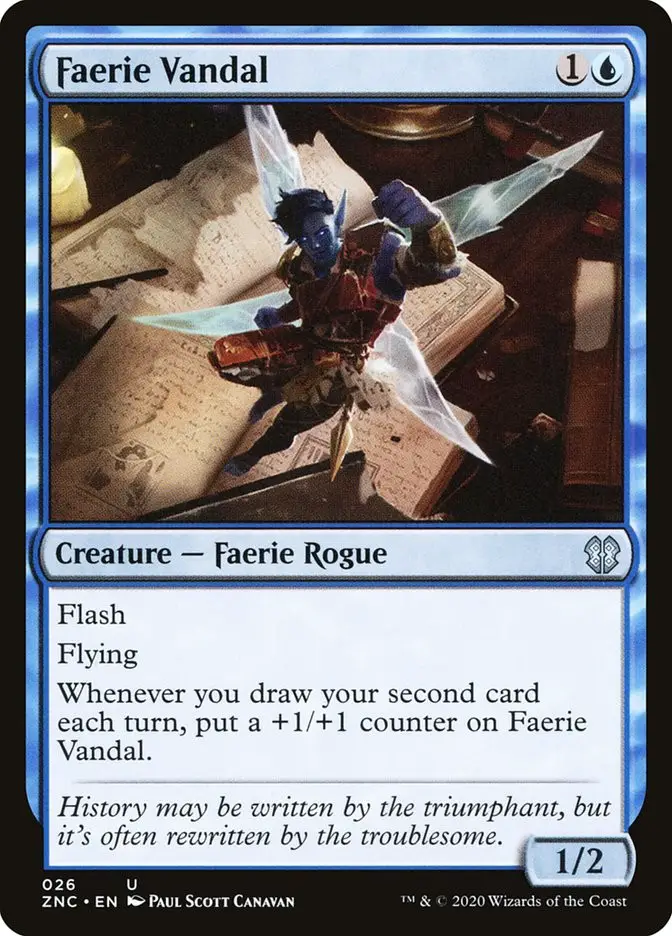 Faerie Vandal (Zendikar Rising Commander)