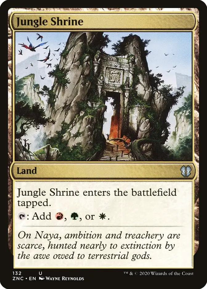 Jungle Shrine (Zendikar Rising Commander)