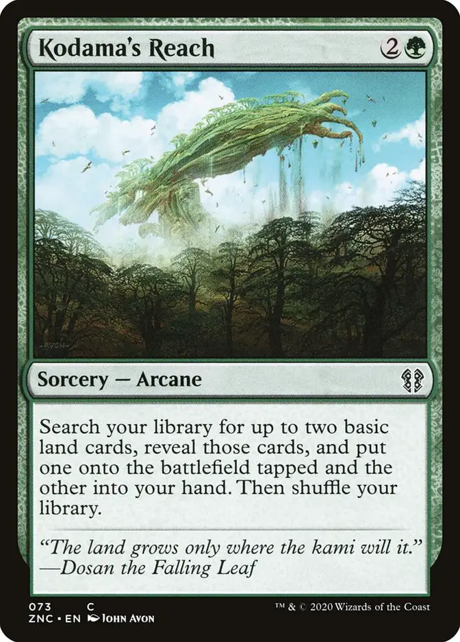Kodama s Reach (Zendikar Rising Commander)