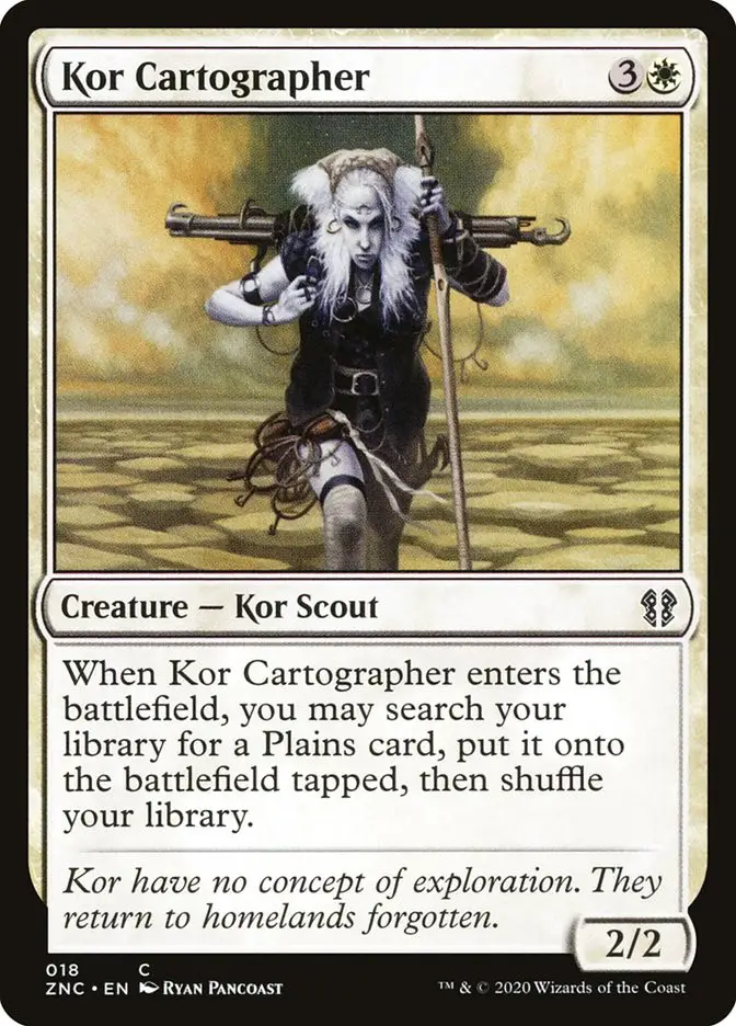 Kor Cartographer (Zendikar Rising Commander)
