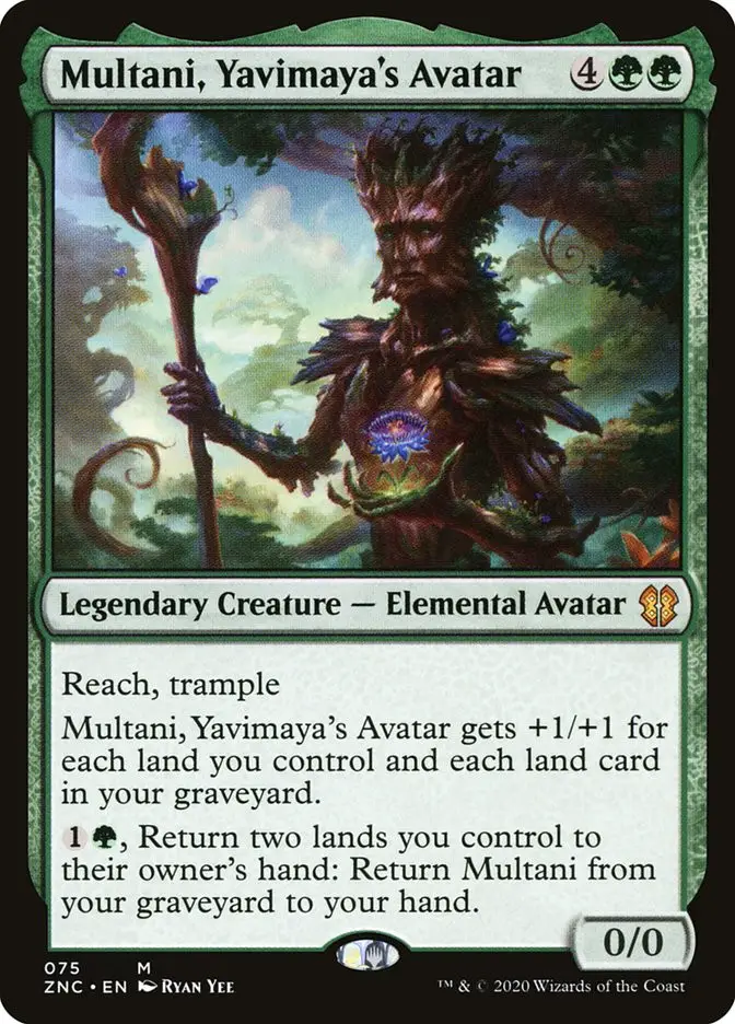 Multani  Yavimaya s Avatar (Zendikar Rising Commander)