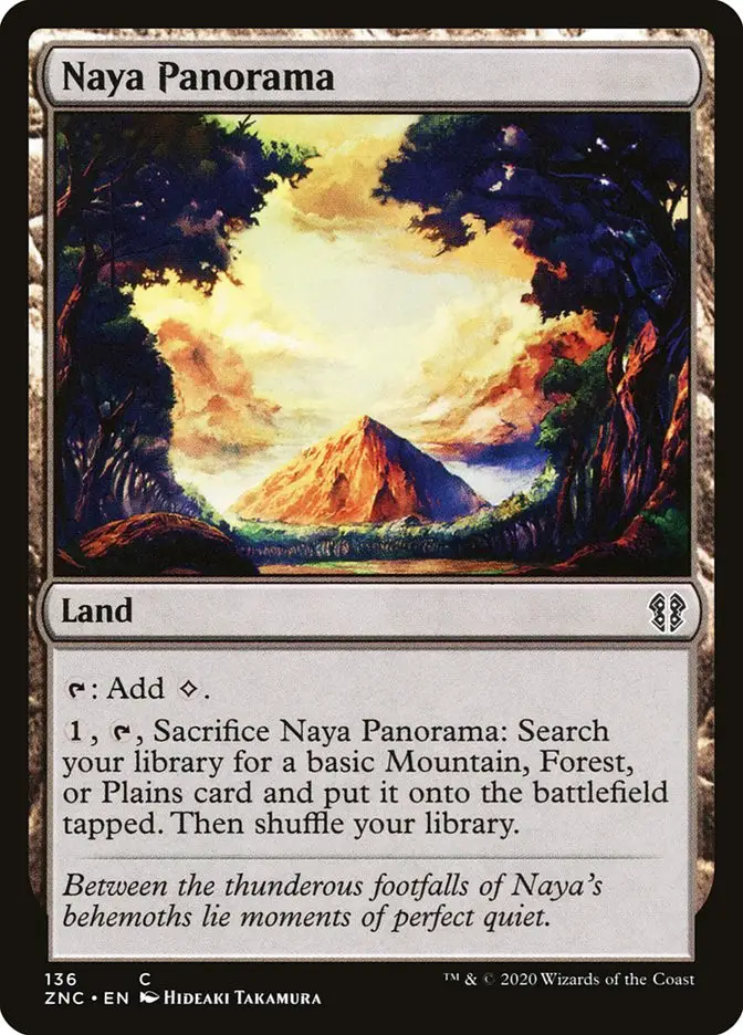 Naya Panorama (Zendikar Rising Commander)