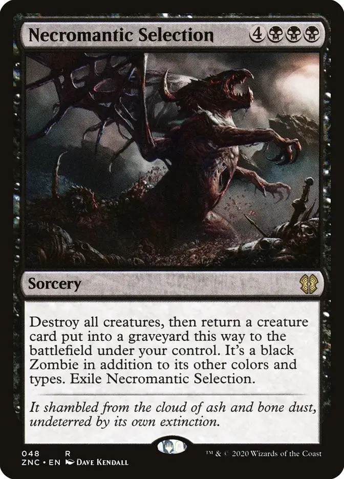 Necromantic Selection (Zendikar Rising Commander)
