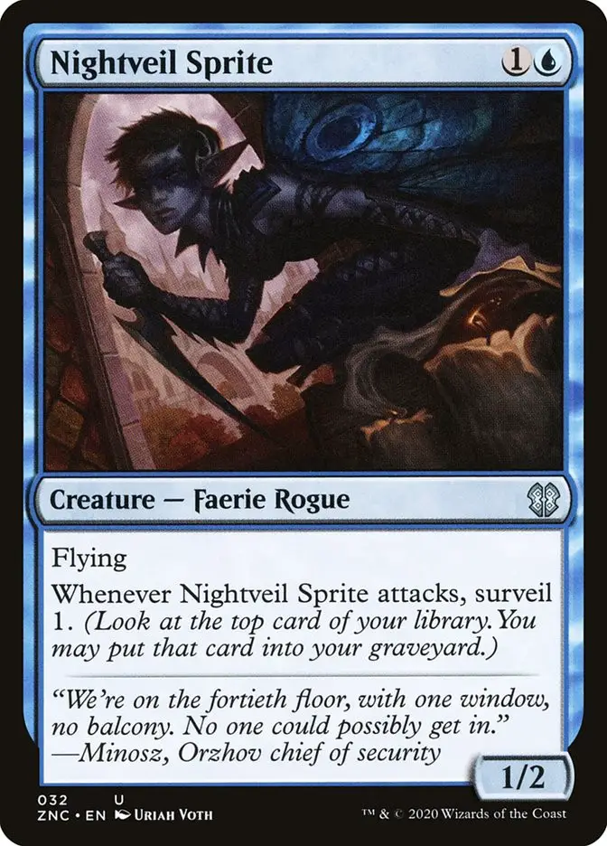 Nightveil Sprite (Zendikar Rising Commander)