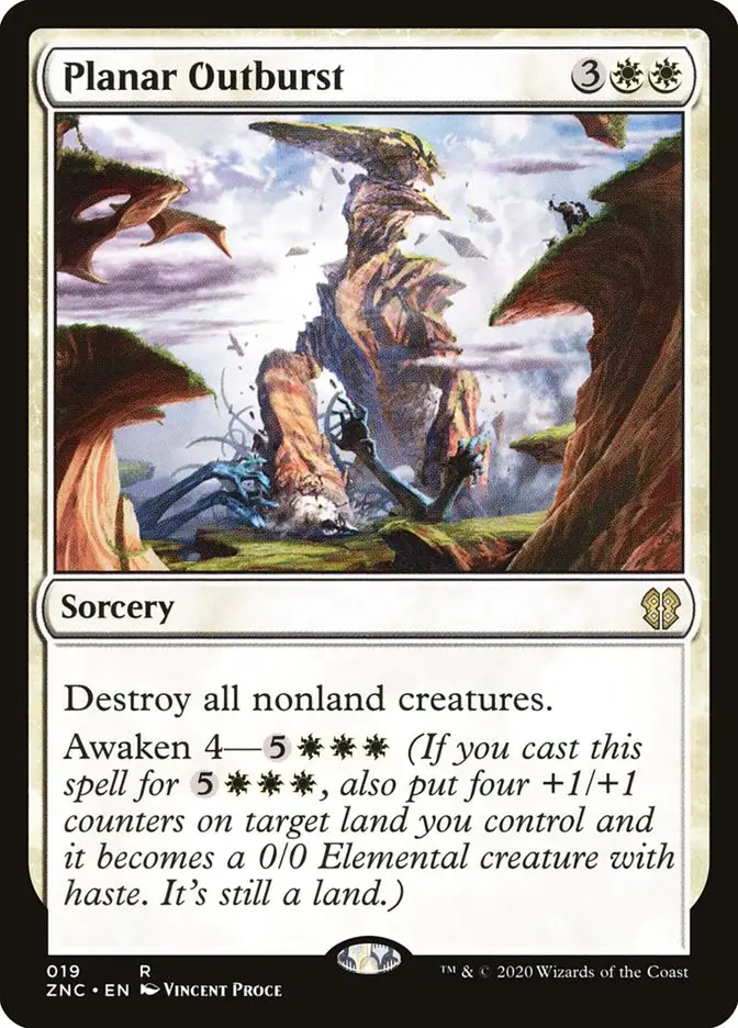 Planar Outburst (Zendikar Rising Commander)