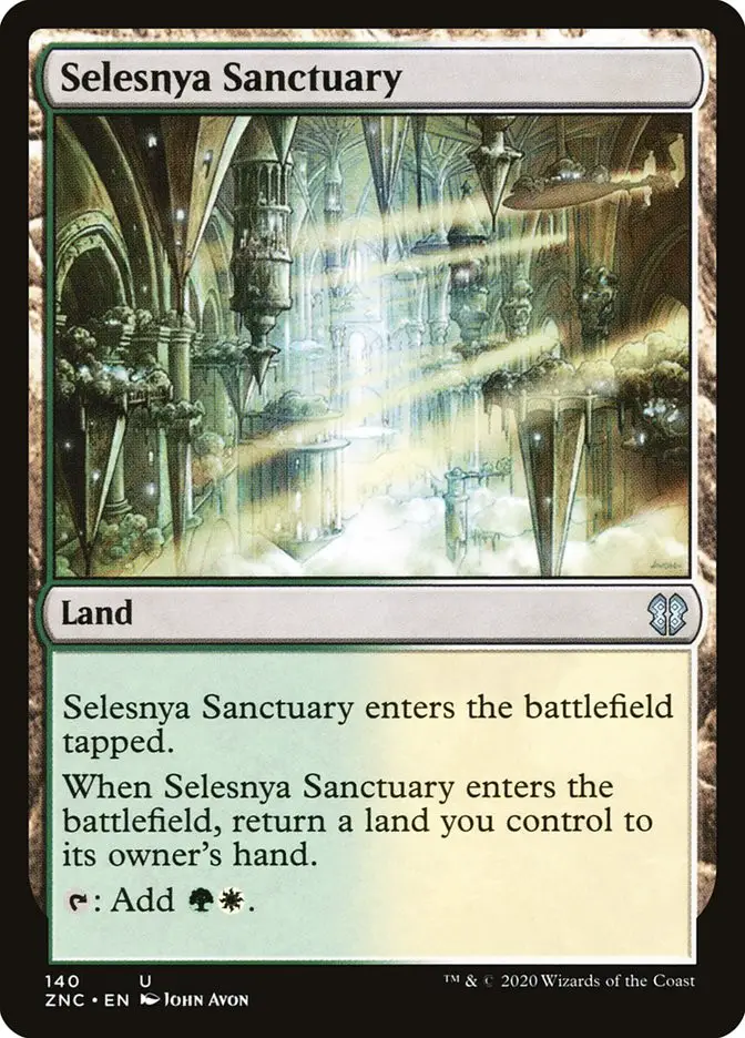 Selesnya Sanctuary (Zendikar Rising Commander)