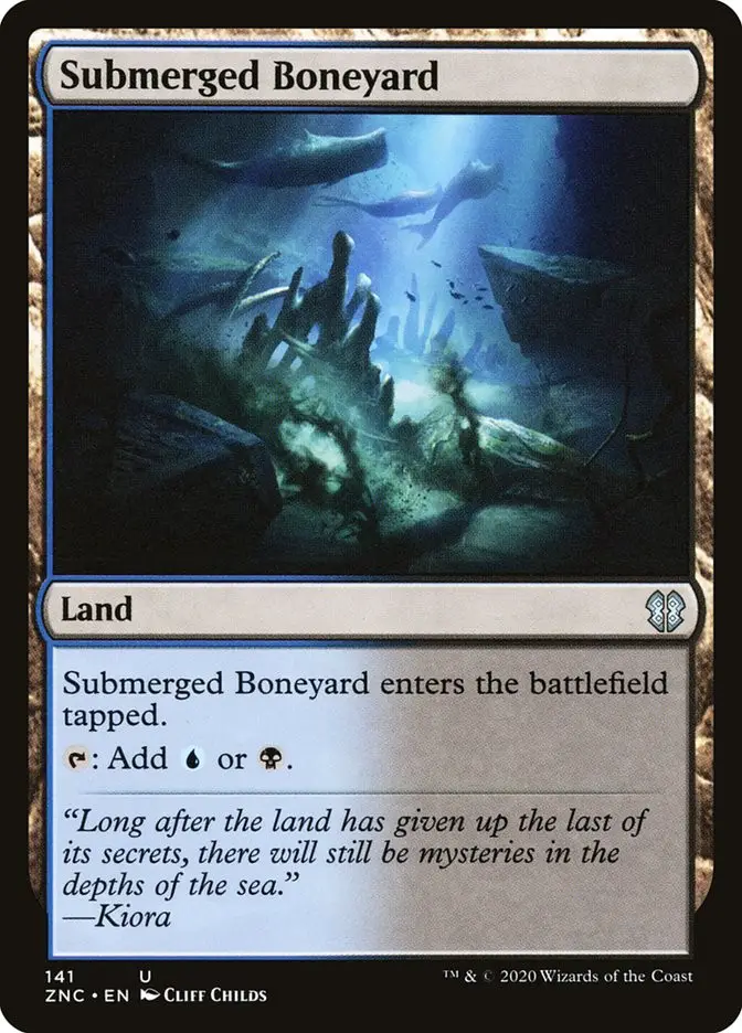 Submerged Boneyard (Zendikar Rising Commander)