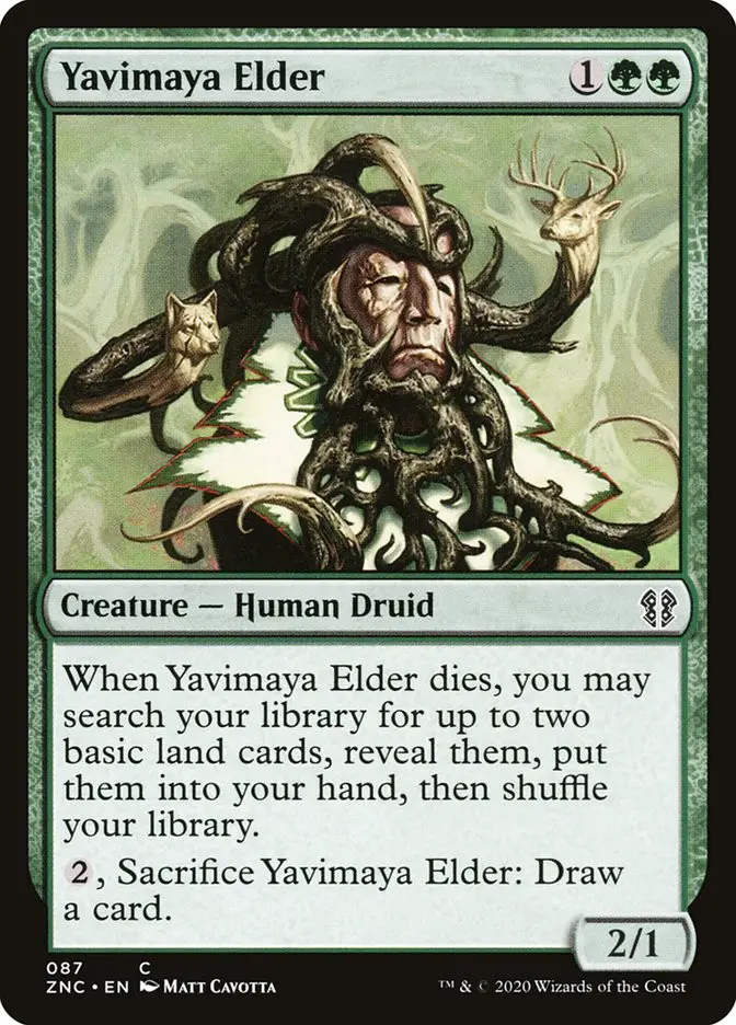 Yavimaya Elder (Zendikar Rising Commander)