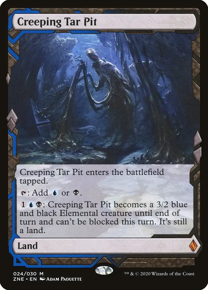 Creeping Tar Pit (Zendikar Rising Expeditions)