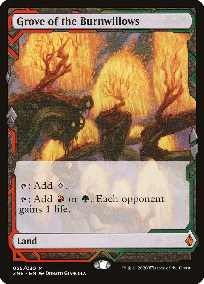 Grove of the Burnwillows (Zendikar Rising Expeditions)