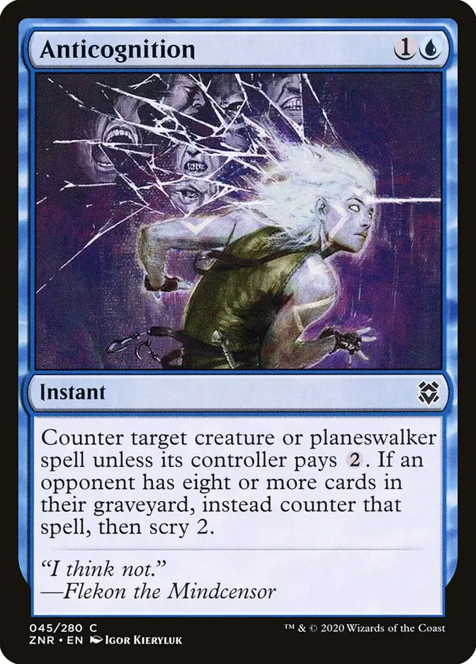 Anticognition (Zendikar Rising)