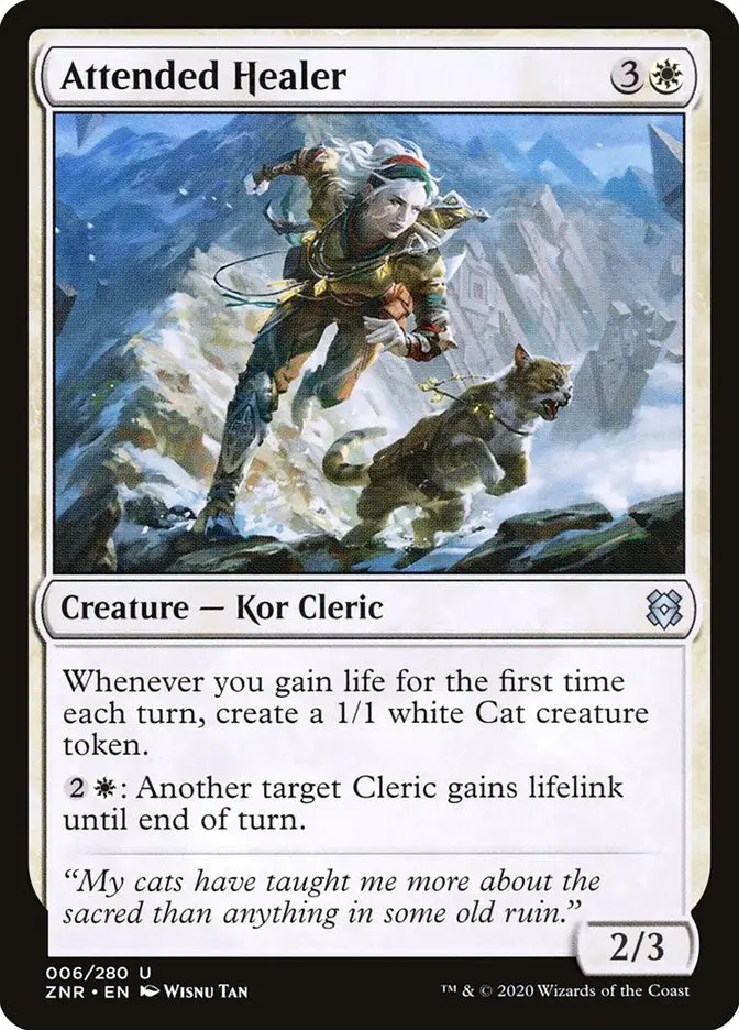 Attended Healer (Zendikar Rising)