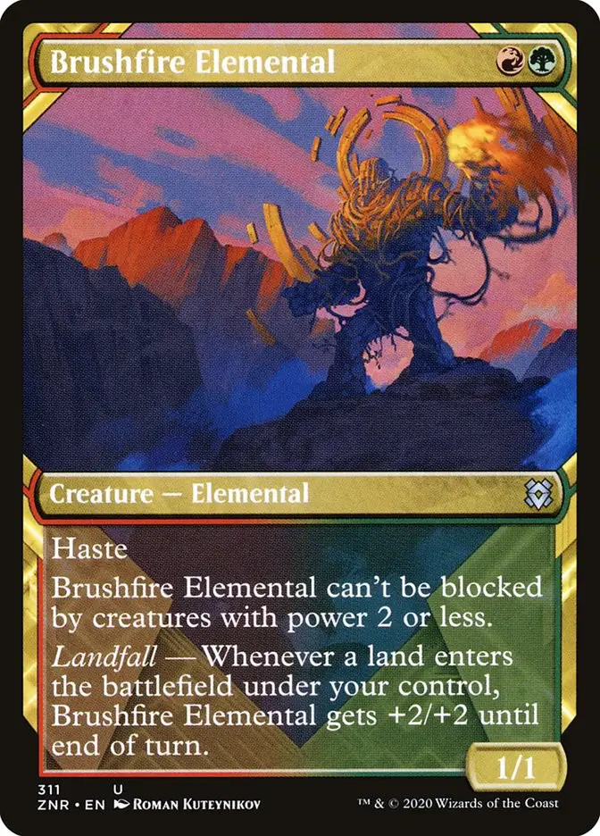 Brushfire Elemental (Zendikar Rising)