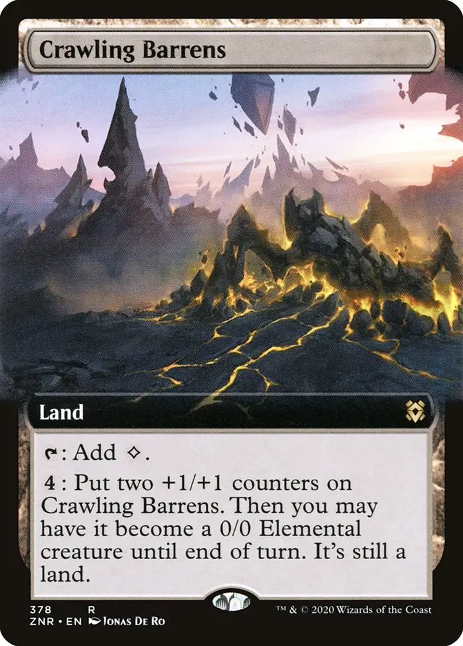 Crawling Barrens (Zendikar Rising)