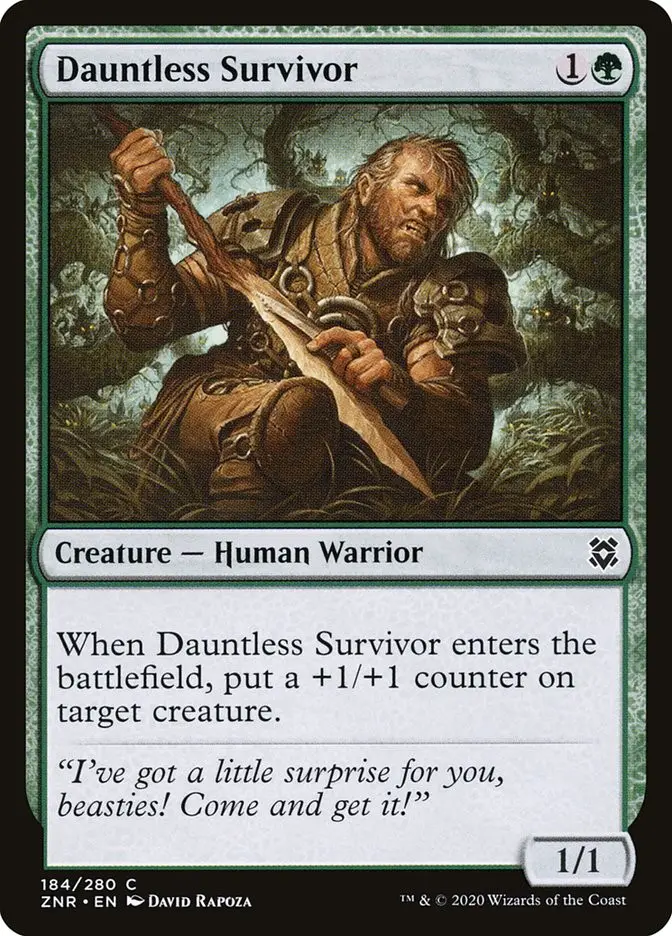Dauntless Survivor (Zendikar Rising)