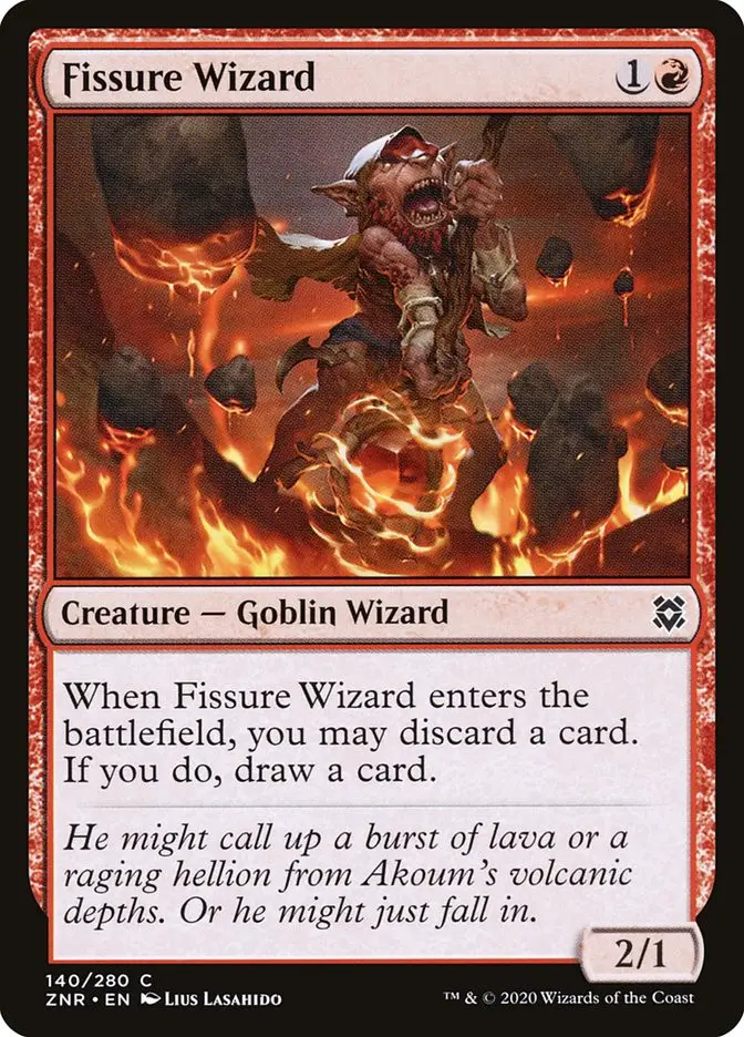 Fissure Wizard (Zendikar Rising)