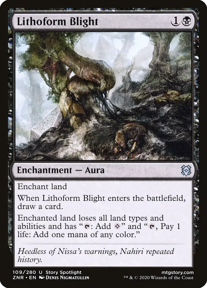 Lithoform Blight (Zendikar Rising)