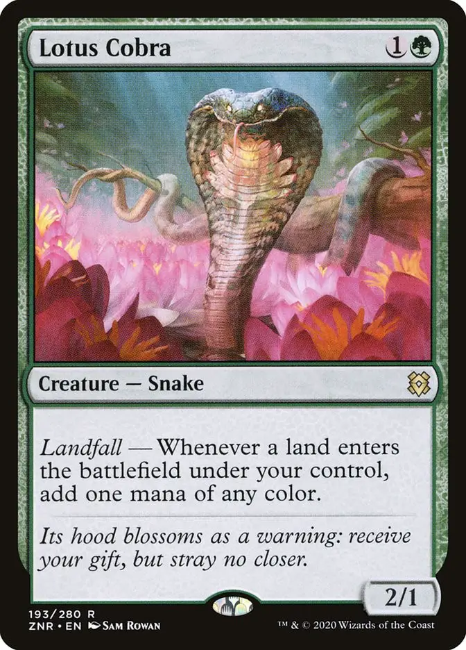 Lotus Cobra (Zendikar Rising)
