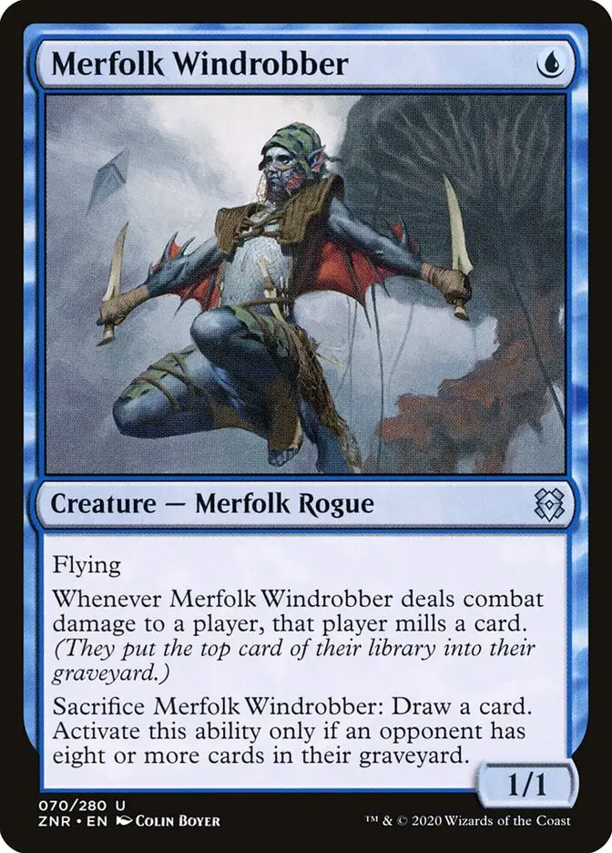 Merfolk Windrobber (Zendikar Rising)