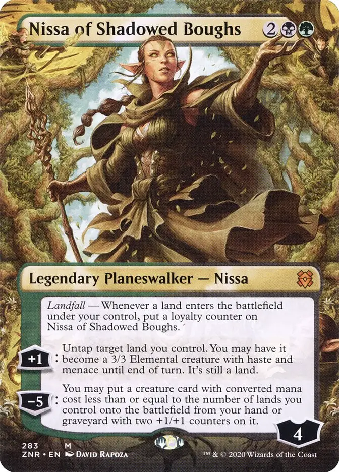 Nissa of Shadowed Boughs (Zendikar Rising)