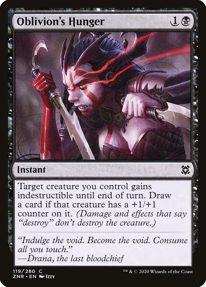 Oblivion s Hunger (Zendikar Rising)