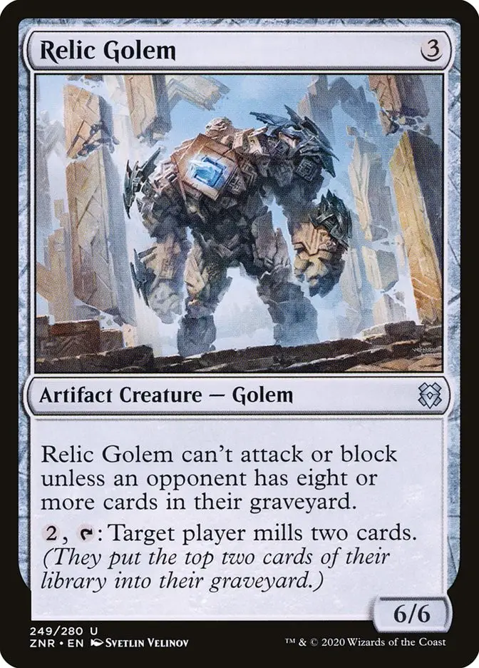 Relic Golem (Zendikar Rising)