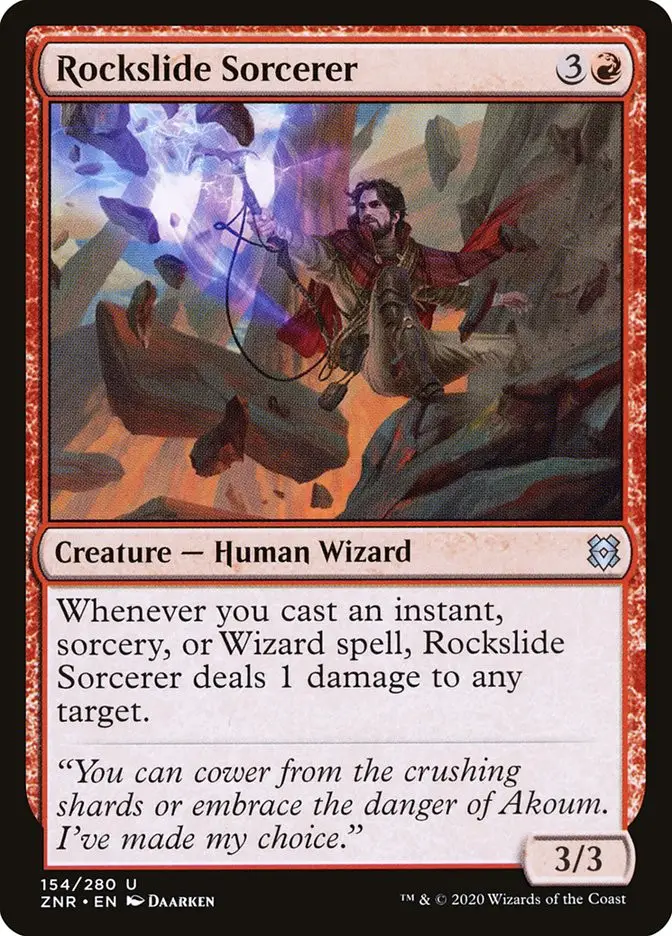 Rockslide Sorcerer (Zendikar Rising)