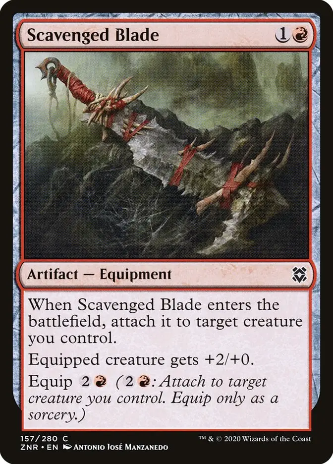 Scavenged Blade (Zendikar Rising)