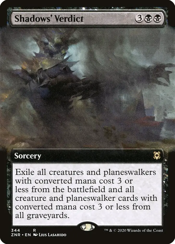 Shadows  Verdict (Zendikar Rising)