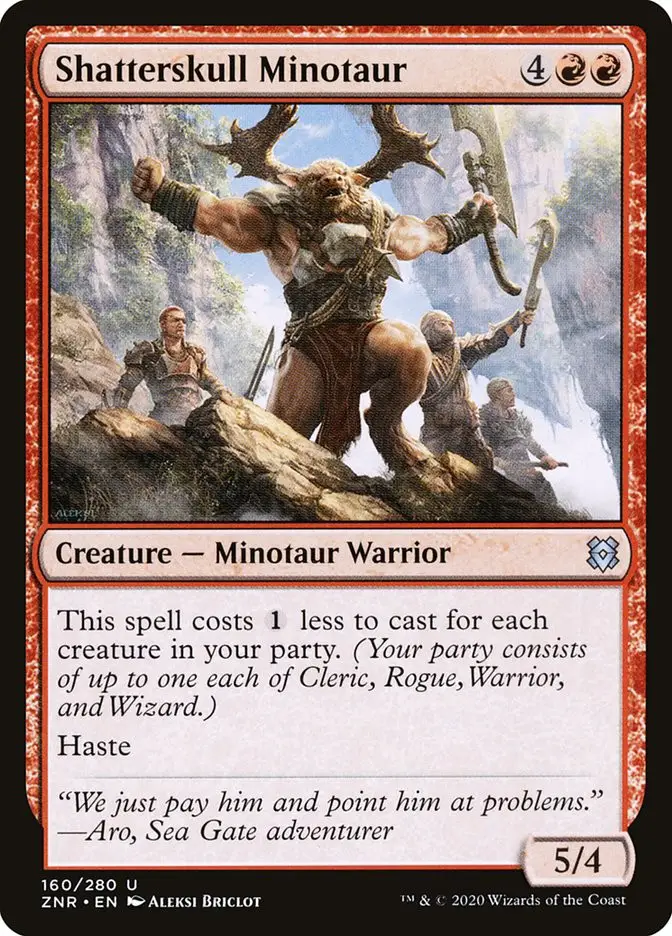 Shatterskull Minotaur (Zendikar Rising)
