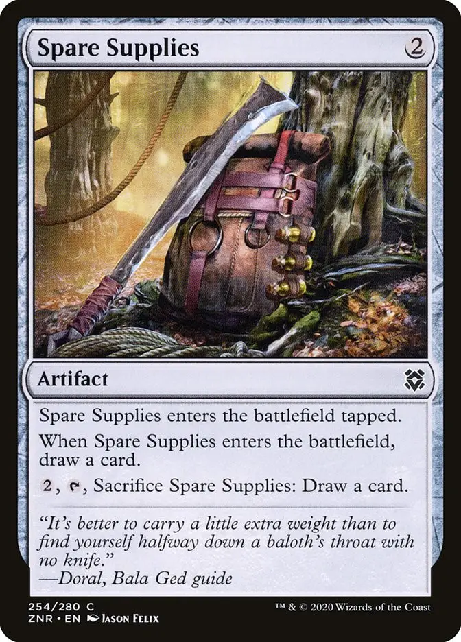 Spare Supplies (Zendikar Rising)
