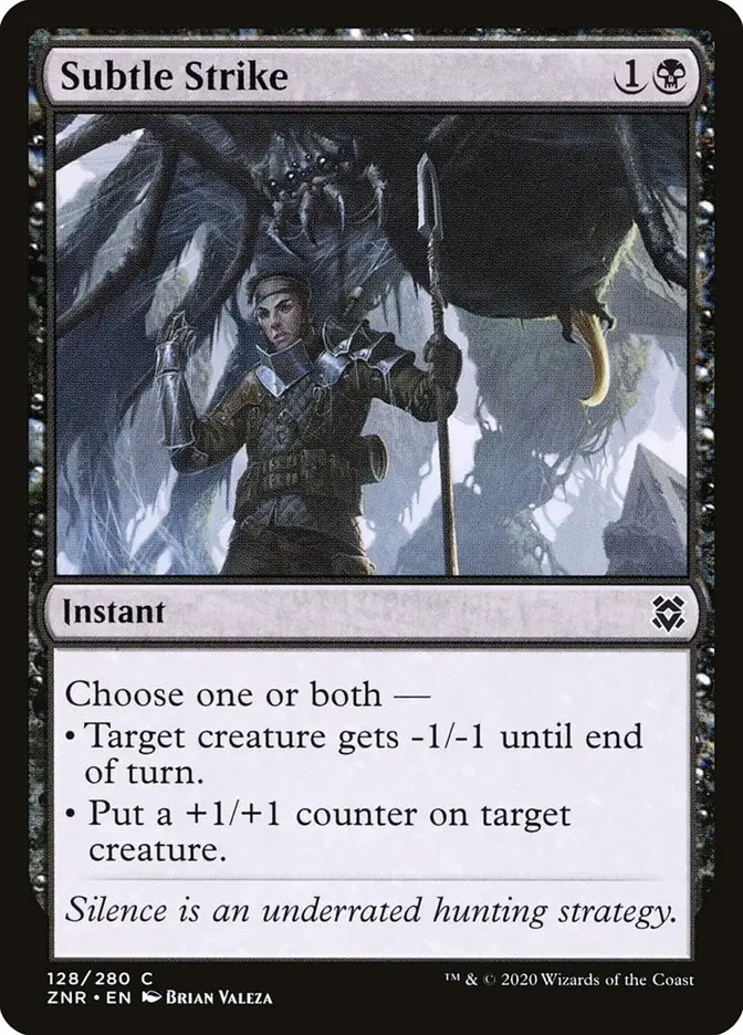 Subtle Strike (Zendikar Rising)