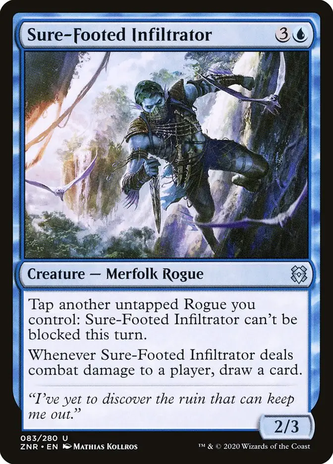 Sure Footed Infiltrator (Zendikar Rising)