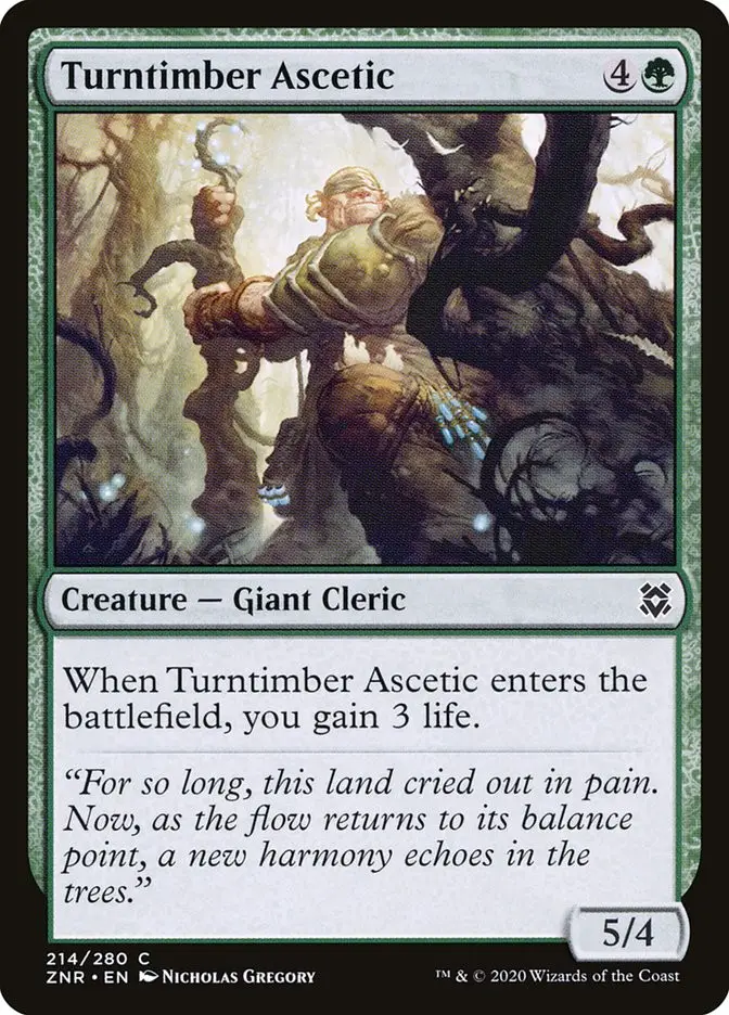 Turntimber Ascetic (Zendikar Rising)