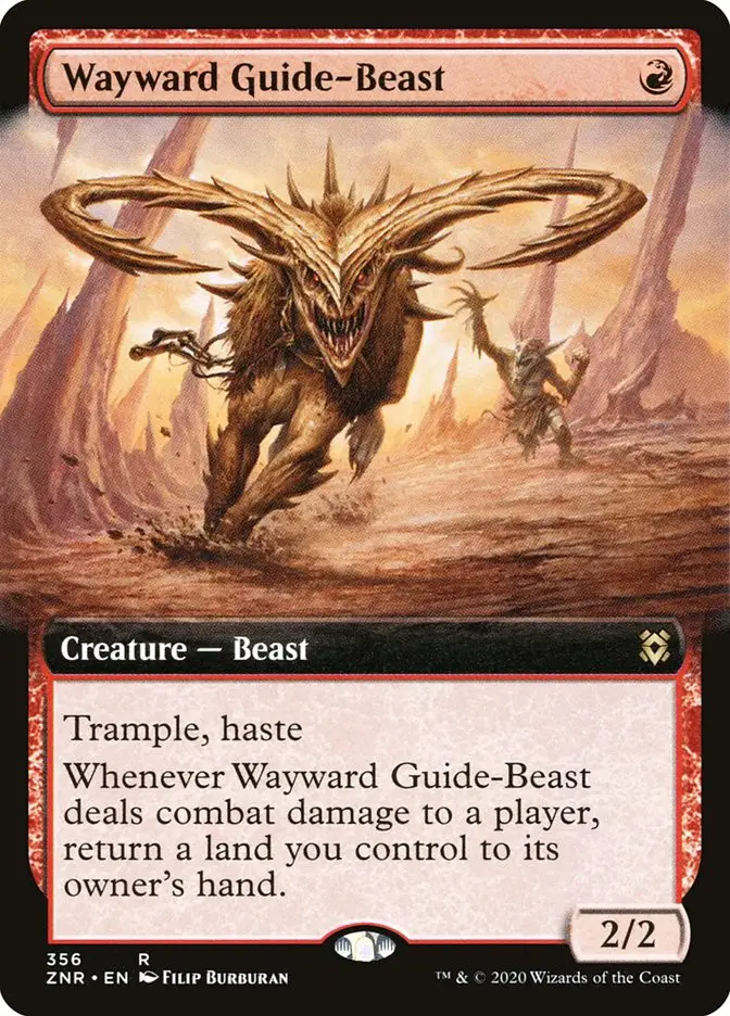 Wayward Guide Beast (Zendikar Rising)